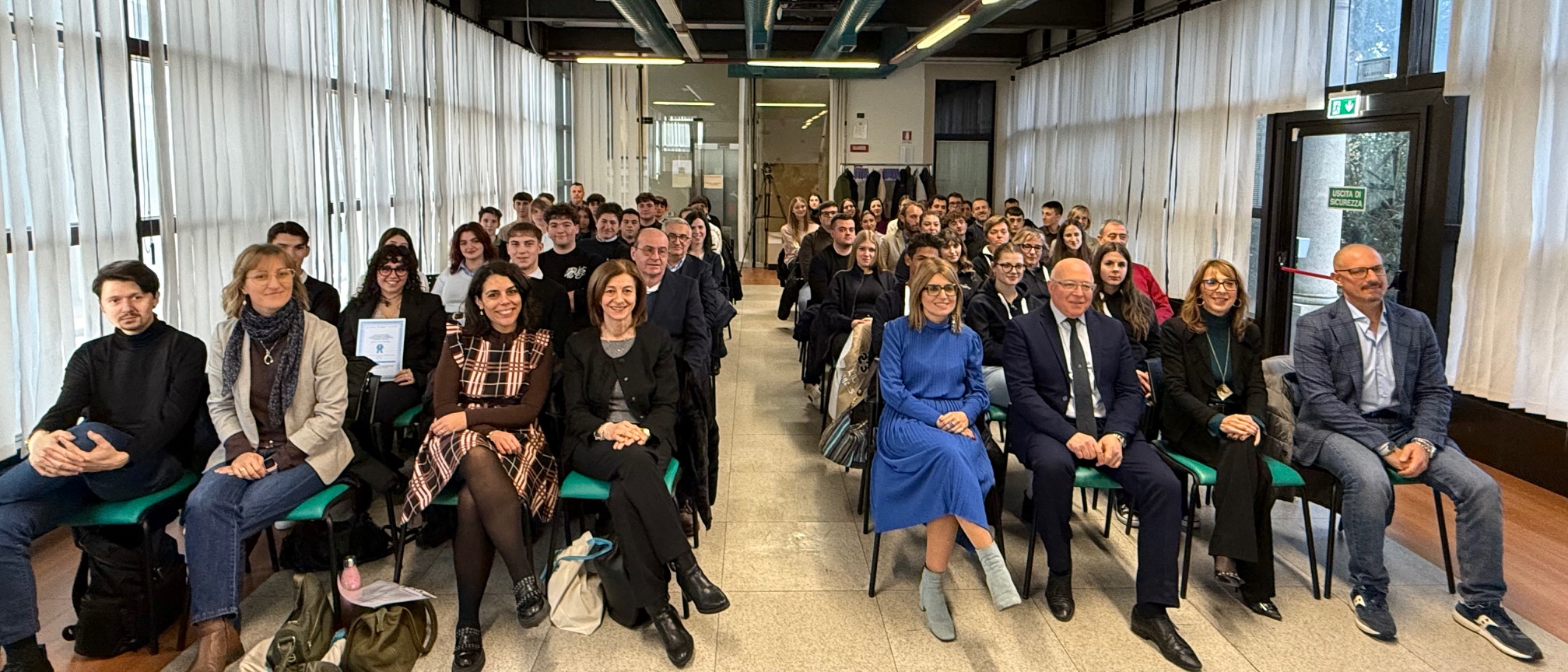 Platea alla cerimonia di premiazione del 15 dicembre 2025 Platea alla cerimonia di premiazione del 15 dicembre 2025