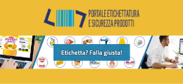 Portale etichettatura e sicurezza prodotti