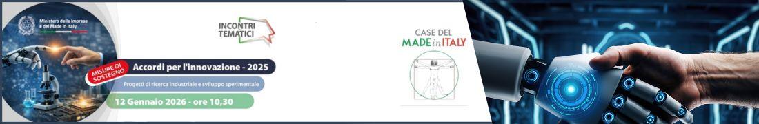 Bando 2025 "Accordi per l'innovazione"