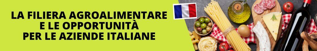 La filiera agroalimentare e le opportunità per le aziende italiane: focus Francia La filiera agroalimentare e le opportunità per le aziende italiane: focus Francia