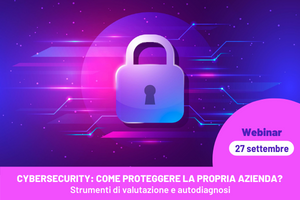 Il 27 settembre webinar sulla sicurezza informatica in azienda e sui servizi camerali Il 27 settembre webinar sulla sicurezza informatica in azienda e sui servizi camerali