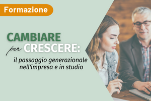 Il 4 aprile seminario sul passaggio generazionale in azienda grazie al Comitato per l'Imprenditoria Femminile Il 4 aprile seminario sul passaggio generazionale in azienda grazie al Comitato per l'Imprenditoria Femminile